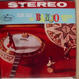 JOHN CALI the banjo minstrel man LP vinyl SR 60056 VG  