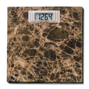  Salter 8602 Black Marble Lithium Scale Health & Personal 