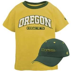  Oregon Ducks Infant One on One Cap & Tee Combo: Sports 