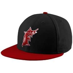   Florida Marlins Black Red League 59FIFTY Fitted Hat: Sports & Outdoors