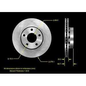  Bendix PRT1949 Brake Rotor Automotive