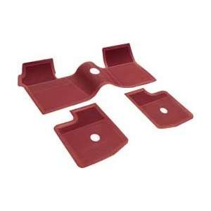  63 65 IMPALA 3PC FLOOR MATS (RED) Automotive