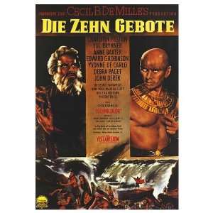 Ten Commandments Movie Poster, 27.25 x 39 (1956)