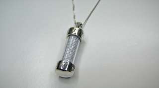 Unique beautiful design of Mezuzah necklace. Made of Silver Sterling 