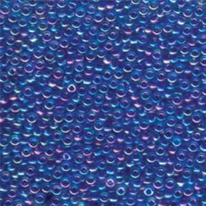  8 9353 Lined Blue Violet AB Miyuki Seed Beads Tube: Arts 