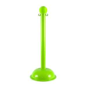   Green Heavy Duty Stanchion, 3 link x 41 Overall Height, Pack of 4