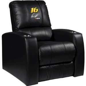   Home Theater Recliner with NASCAR Greg Biffle 16 Panel
