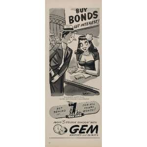   Buy War Bonds 7th Loan Cartoon   Original Print Ad: Home & Kitchen