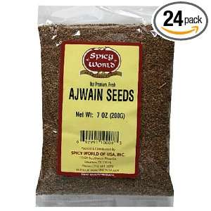 Spicy World Ajwain Seeds, 7 Ounce Bags Grocery & Gourmet Food