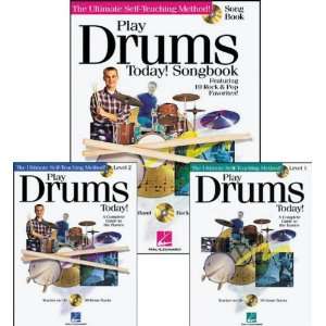  Hal Leonard Play Drums Today Pack (Book/CD): Musical 