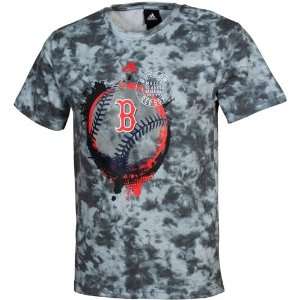  adidas Boston Red Sox Youth Battle Rattle T Shirt   Gray 