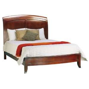   Low Profile Sleigh Bed in Wood (Cal King)   Low Price Guarantee. Home