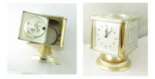 Superb Angelus 8 Day Travel Clock & Thermometer & Barometer 