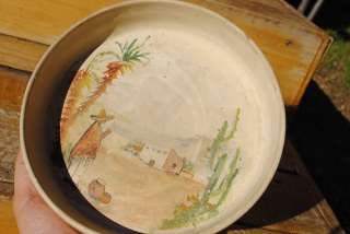 Texas Meyer Pottery   Rare Mexican theme Bowl  