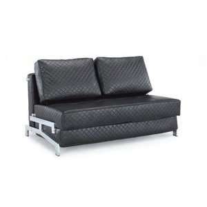   Martin Marquee Convertible Sofa Bed Black by Lifestyle