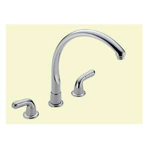    DELTA Two Handle Kitchen Faucet 2274 LHP Chrome: Home Improvement