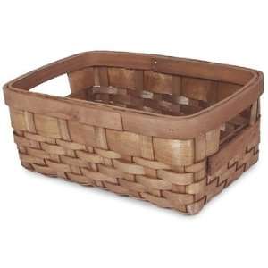    West River Baskets Small Brown Shelf Basket: Home & Kitchen