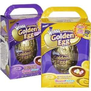Wonka Chocolate Golden Egg Gift Box  Grocery & Gourmet 