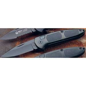  Boker Toplock Knife with Kraton Insert Handle and Black 