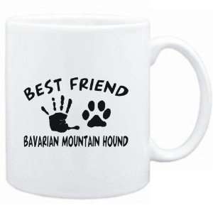  Mug White  MY BEST FRIEND IS MY Bavarian Mountain Hound 