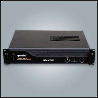 Gemini XGA 2000 Professional Power Amplifiers  