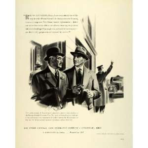  1941 Ad Union Central Life Insurance OH Businessmen 