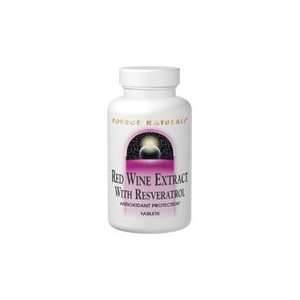  Red Wine Extract with Resveratrol   60 tabs: Health 