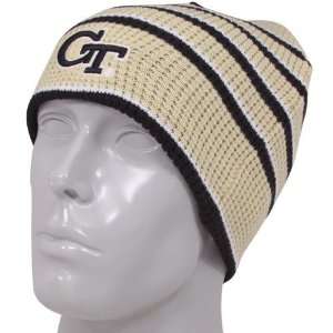   Yellow Jackets Navy Blue Gold Replay Thermal Beanie