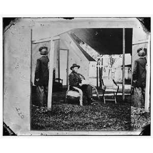   Cold Harbor,Virginia. U.S. Grant at his headquarters
