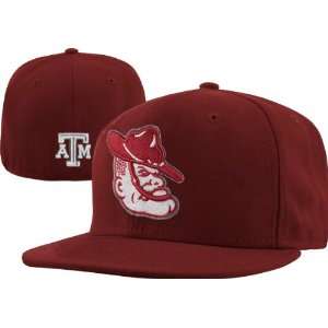    Texas A & M Aggies Mascot Fitted College Cap