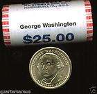   TAIL~ 2007 D MINT GEORGE WASHINGTON $25 GOLD DOLLAR ROLL ~CHEAP PRICE