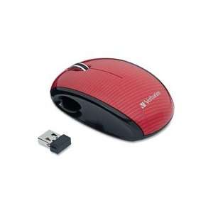  Wireless Notebook Laser Mouse, 2 3/4x3 3/4x1 1/4, MC/WE 