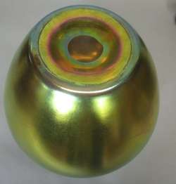   12.5 Steuben Aurene Art Deco Glass Vase #2683 Signed & Numbd  