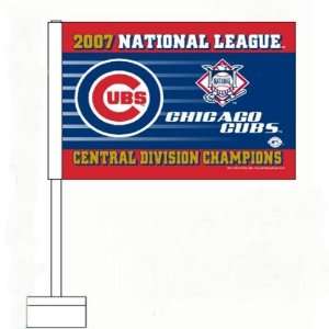  Chicago Cubs Central Division Champs Car Flag Sports 