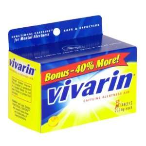  Vivarin Caffeine Alertness Aid, 200 mg, Tablets, Bonus, 56 
