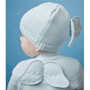  Baby Boy Blue Angel Wing Hat Size 0 12 Months   198114 