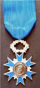 Superb French Award. (Medal). National Order of Merit.  