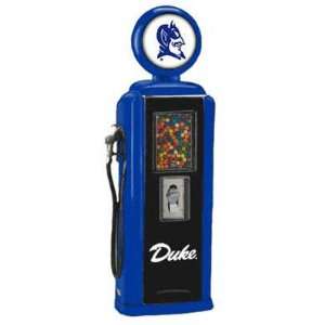  Duke Blue Devils Replica Gas Pump Gumball Machine Sports 