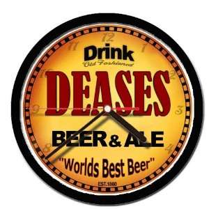  DEASES beer ale cerveza wall clock 