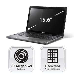 Acer AS5745G 7671 15.6 Inch Laptop   Black