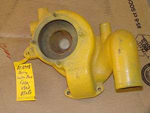 Case 850B 850 B Crawler Loader Dozer Water Pump Housing A138498 A59212 