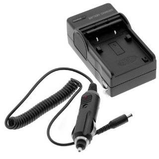 Premium VF808 Battery Rapid Charger with Car Adapter for JVC Everio GZ 