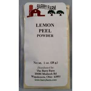 Lemon Peel Powder, 1 oz. Grocery & Gourmet Food