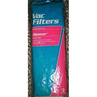 Ultra Care Hoover Vac Filters (2) Final Filter for Wind Tunnel 