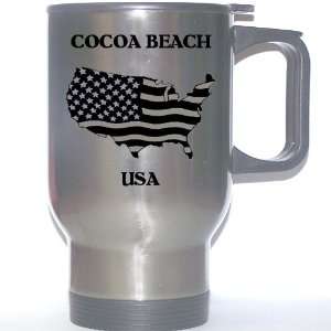  US Flag   Cocoa Beach, Florida (FL) Stainless Steel Mug 