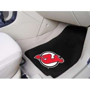  New Jersey Devils Carpet Car/Truck/Auto Floor Mats: Sports 