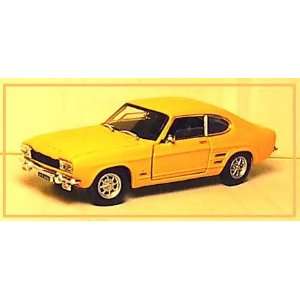  1/43 1980s Ford Capri diecast automobile 