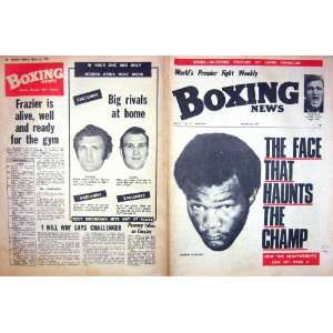  BOXING 1971 FOREMAN JOE BUGNER BODELL CHRIS FINNEGAN