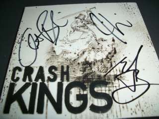 Crash Kings Band Signed Cd Authentic Autograph + COA  