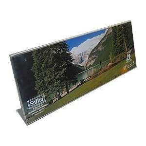  Bent Acrylic Frame 11 1/2x4 Single Horizontal Arts 